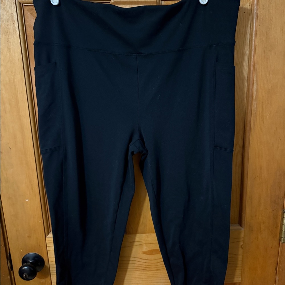 Black High-Waisted Leggings